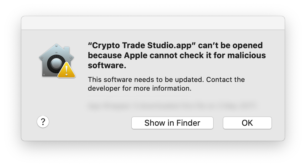 install crypto trade studio in macOS 5