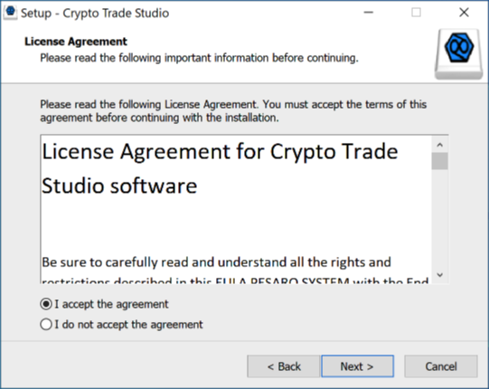install crypto trade studio in windows 5
